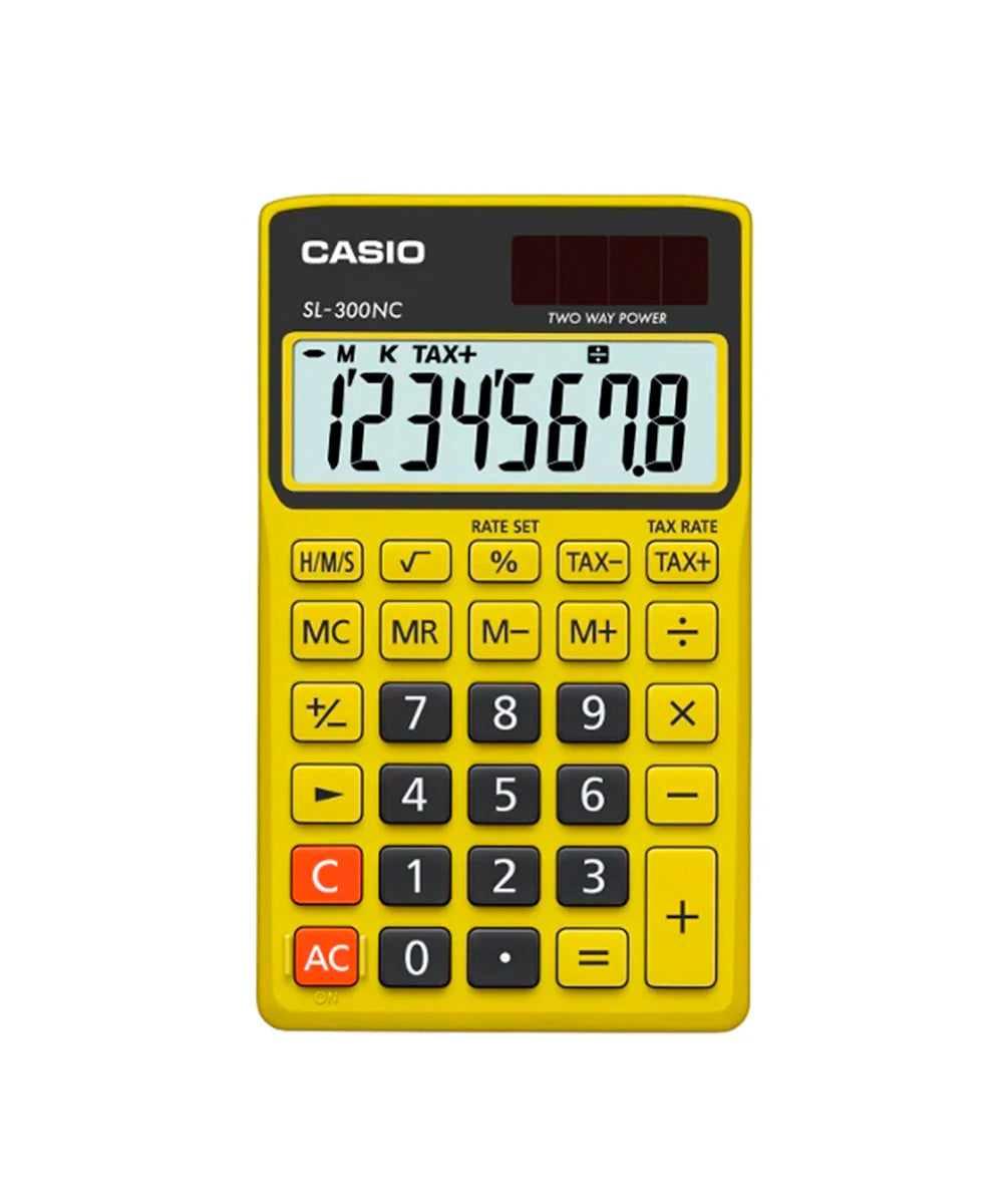 CALCULADORA CASIO - VIAJE SL-300NC-BYW-S-DP