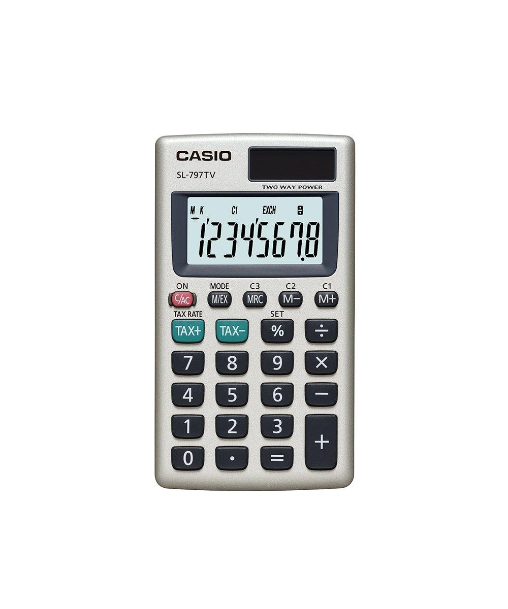 CALCULADORA CASIO - VIAJE SL-797TV-GD - CALCULADORA CASIO - VIAJE SL-797TV-GD - Tagg Colombia