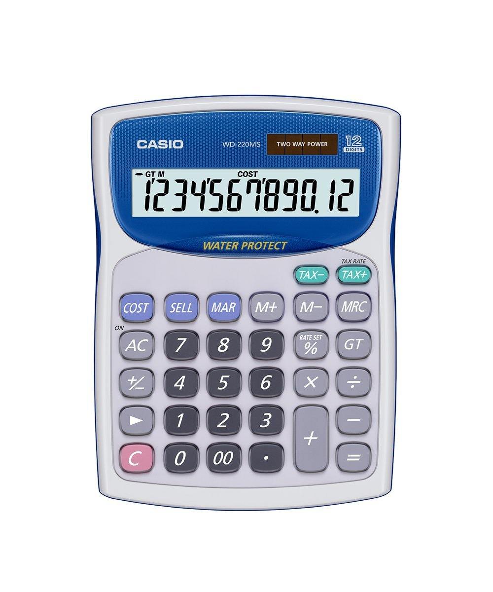 CALCULADORA CASIO - TIENDA Y CAMPO WD-220MS-WE - CALCULADORA CASIO - TIENDA Y CAMPO WD-220MS-WE - Tagg Colombia