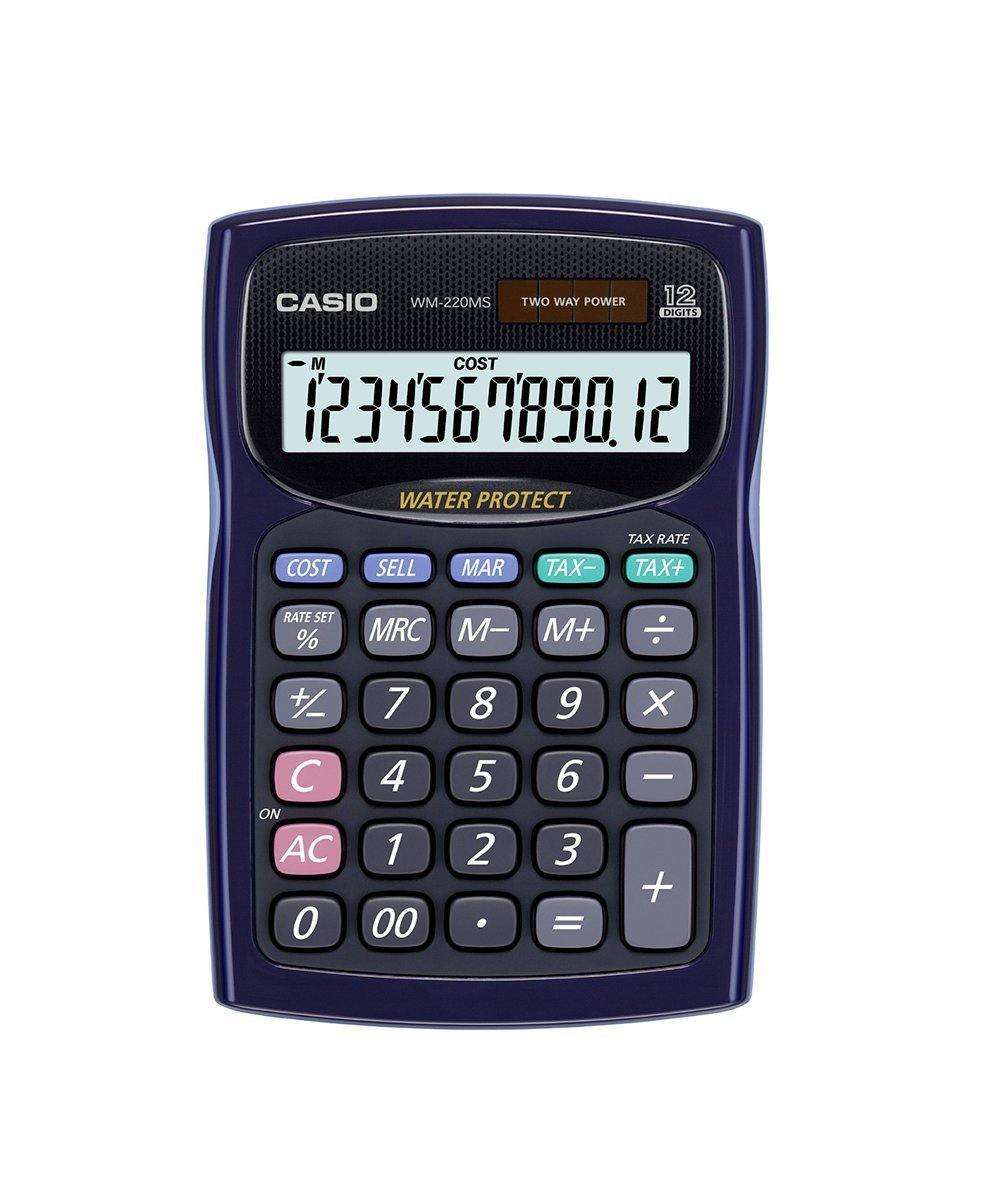 CALCULADORA CASIO - TIENDA Y CAMPO WM-220MS-BU - CALCULADORA CASIO - TIENDA Y CAMPO WM-220MS-BU - Tagg Colombia