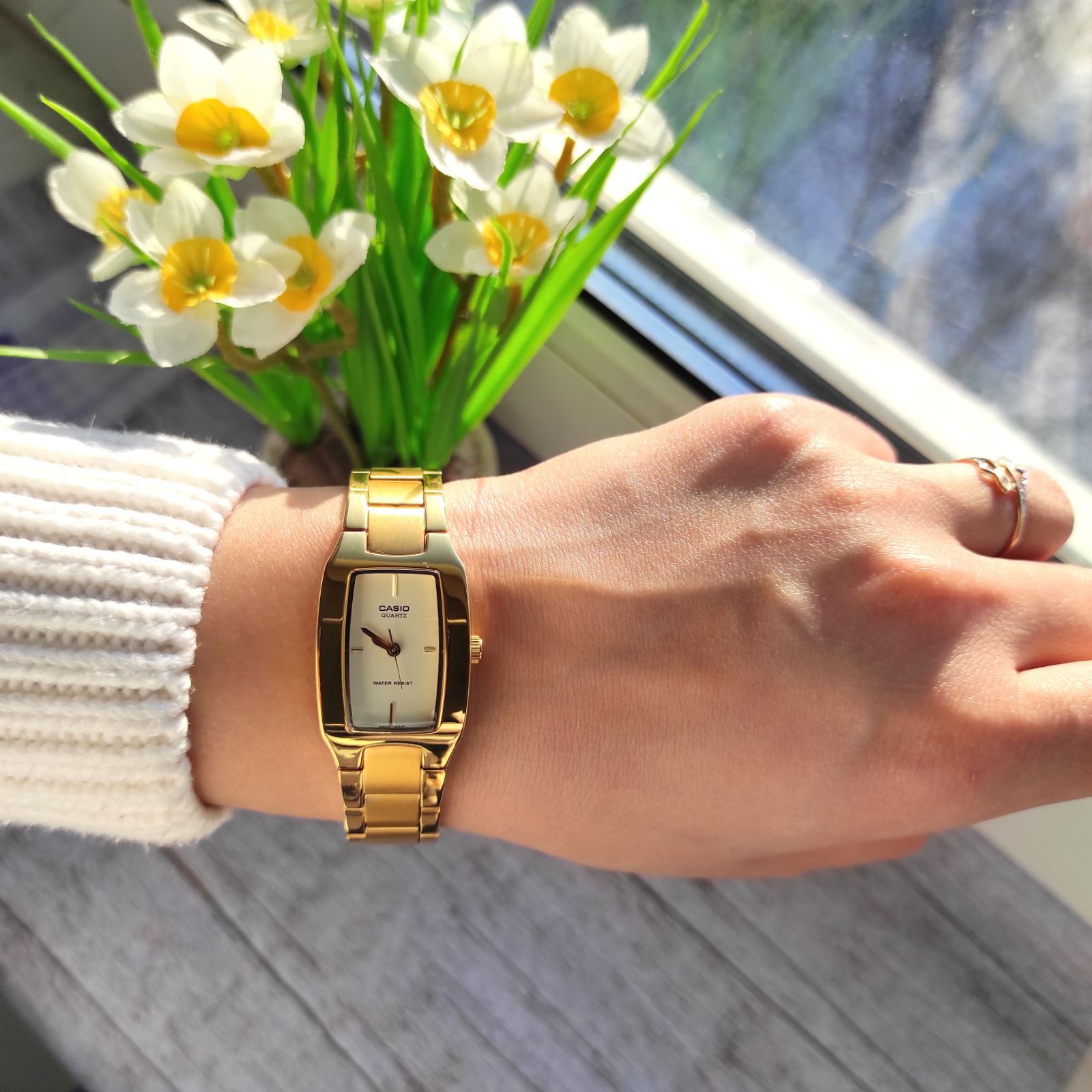 RELOJ PARA MUJER CASIO LTP-1165N-9CRDF -AMARILLO