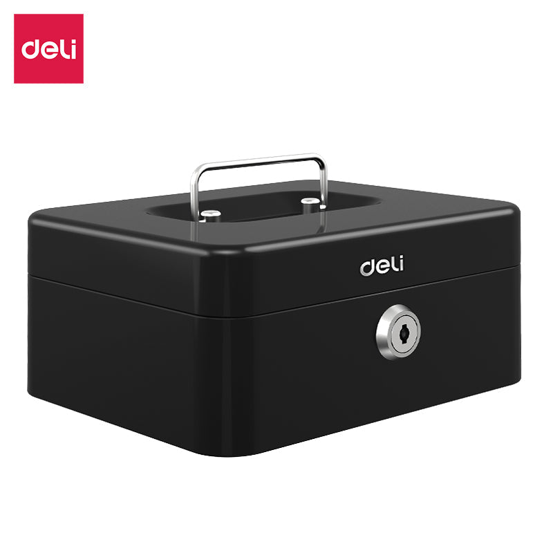 Caja de Seguridad Deli 9 x 20 x 16 cm Negra