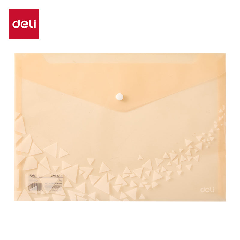 CARPETA DELI A4 PLASTICA DE BOTON