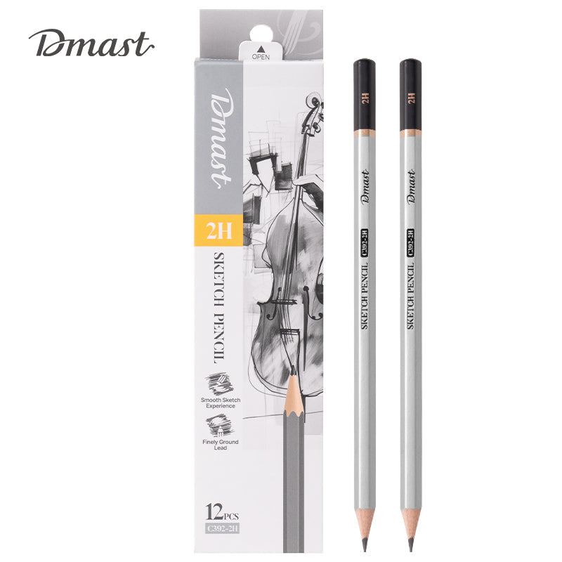 LAPICES DMAST DIBUJO 2H X12 UNDS