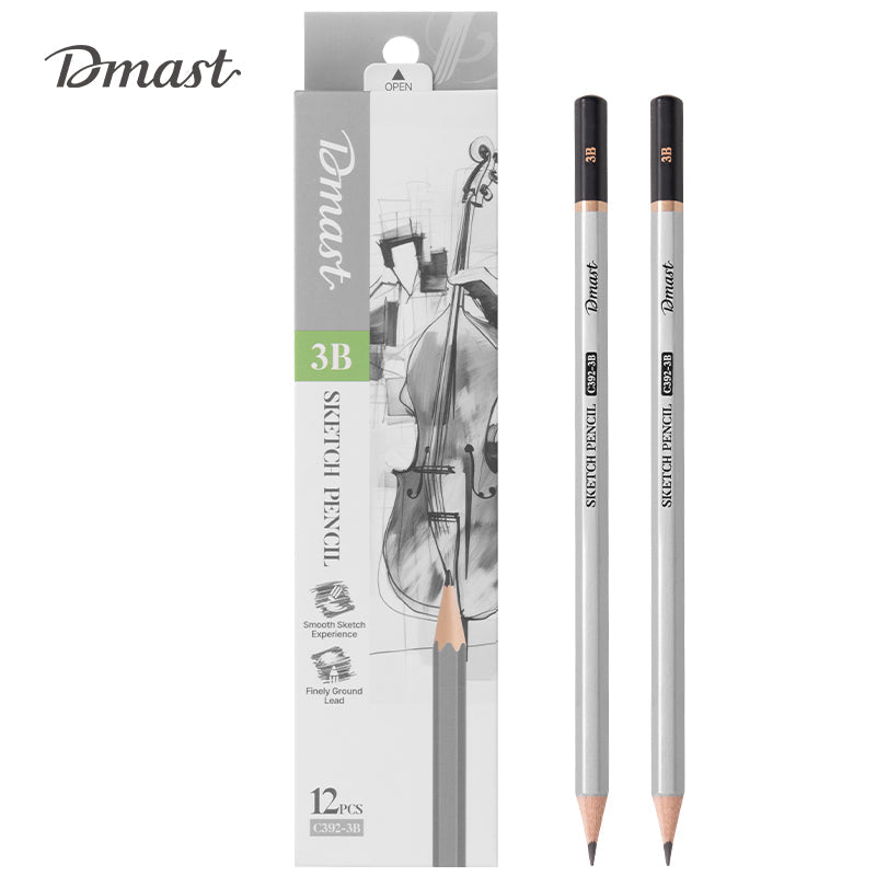 LAPICES DMAST DIBUJO 3B X12 UNDS