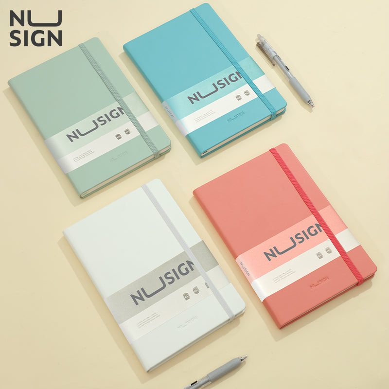 CUADERNO RAYADO NUSIGN DELI A5 96 HOJAS AZUL X4 UNIDADES