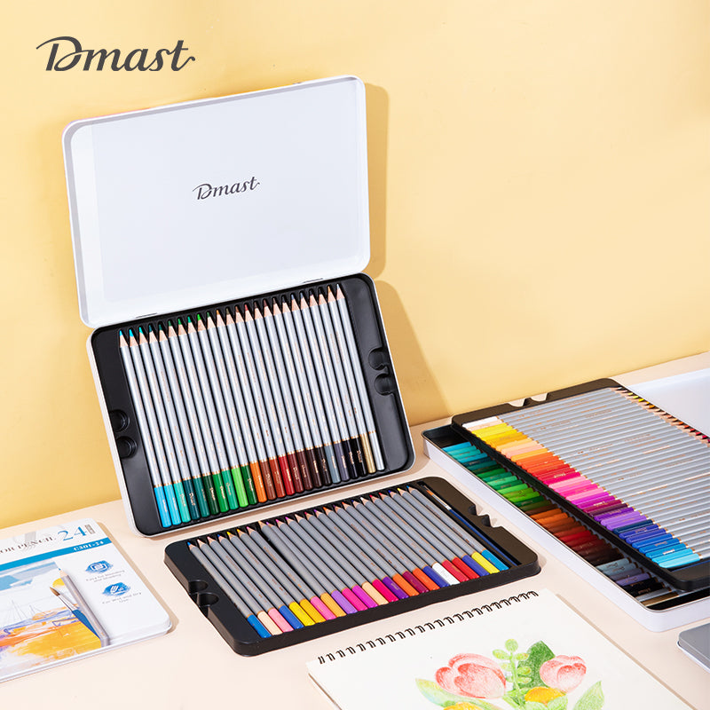 LAPICES DMAST ACUARELA X24 UNDS COLORES SURTIDOS