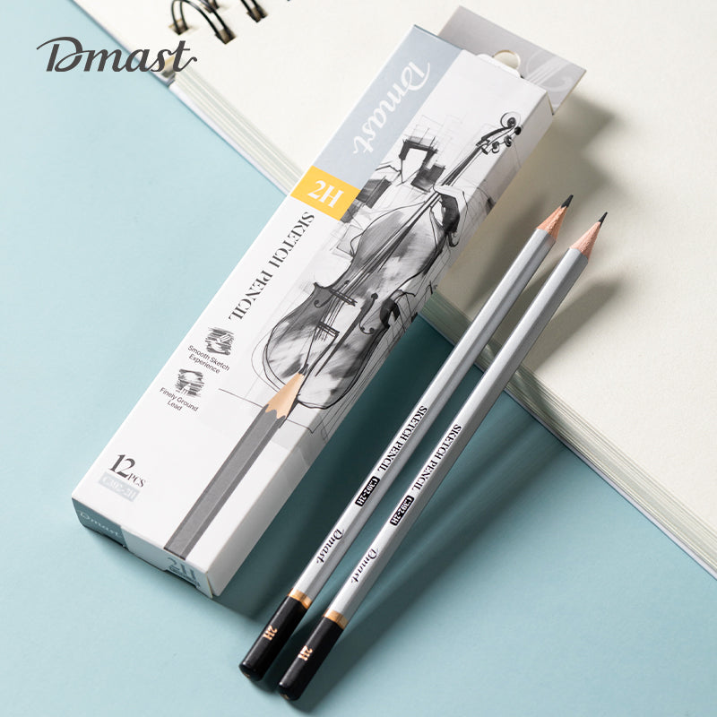 LAPICES DMAST DIBUJO 2H X12 UNDS
