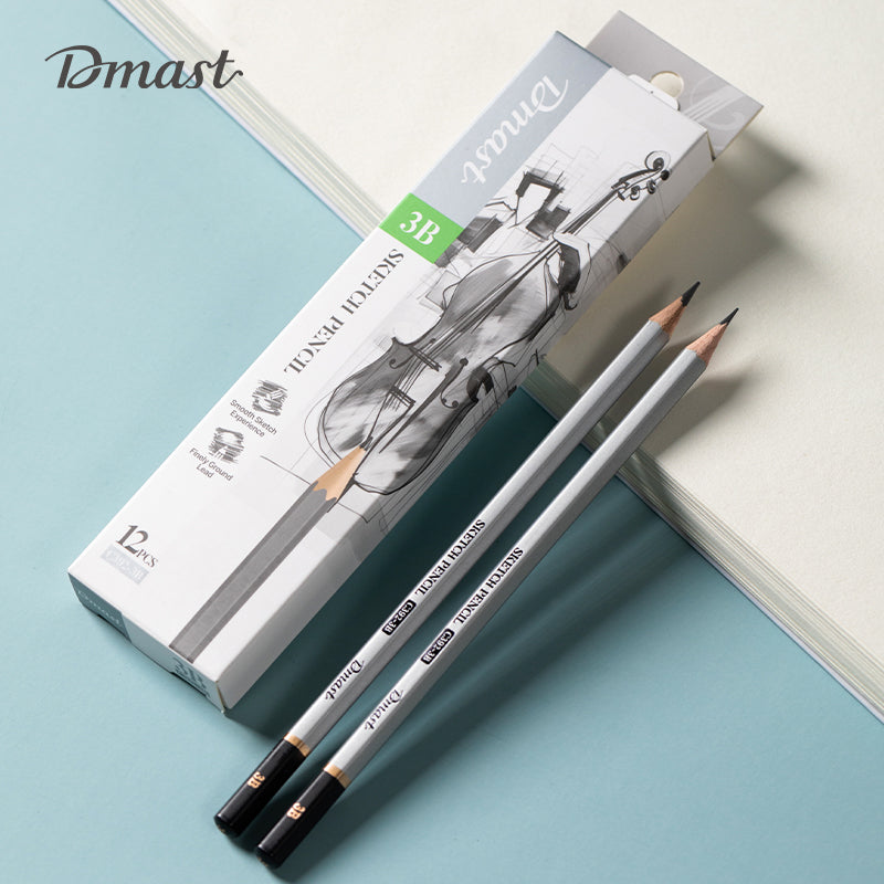 LAPICES DMAST DIBUJO 3B X12 UNDS