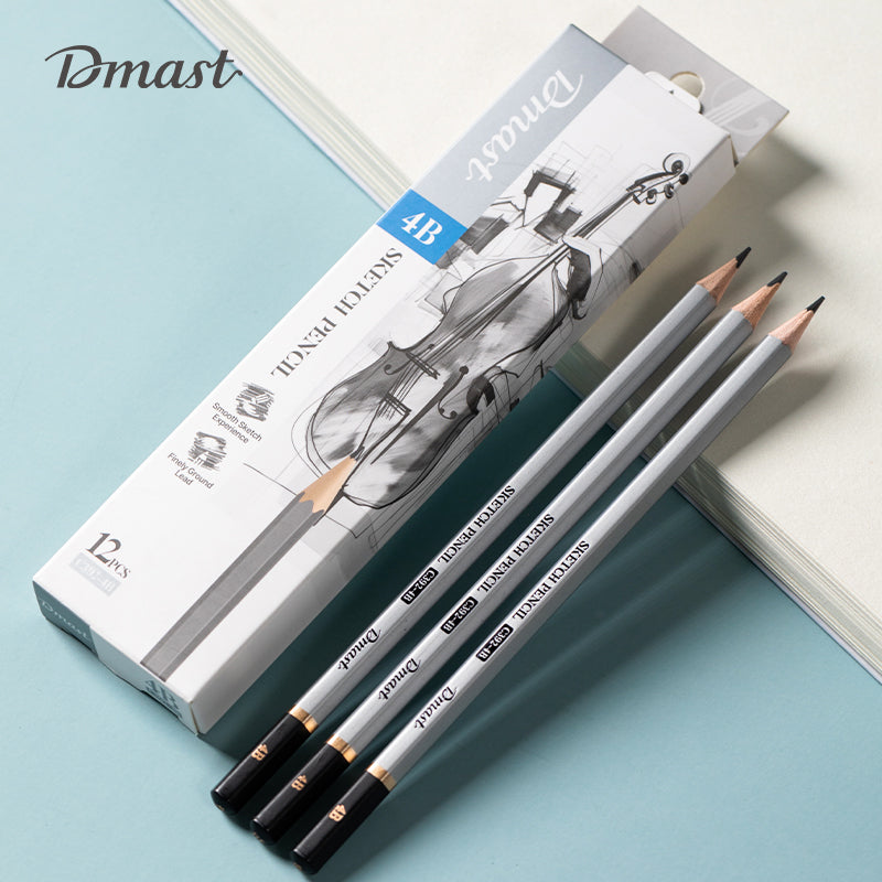 LAPICES DMAST DIBUJO 4B X12 UNDS