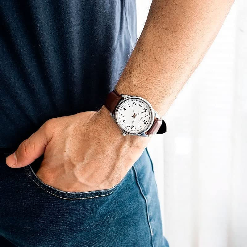 RELOJ PARA HOMBRE CASIO MTP-V005L-7B4UDF -BLANCO