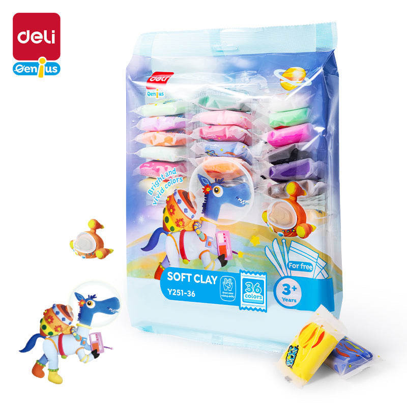 FOAMY MOLDEABLE DELI COLORES SURTIDOS X 36 UNIDADES