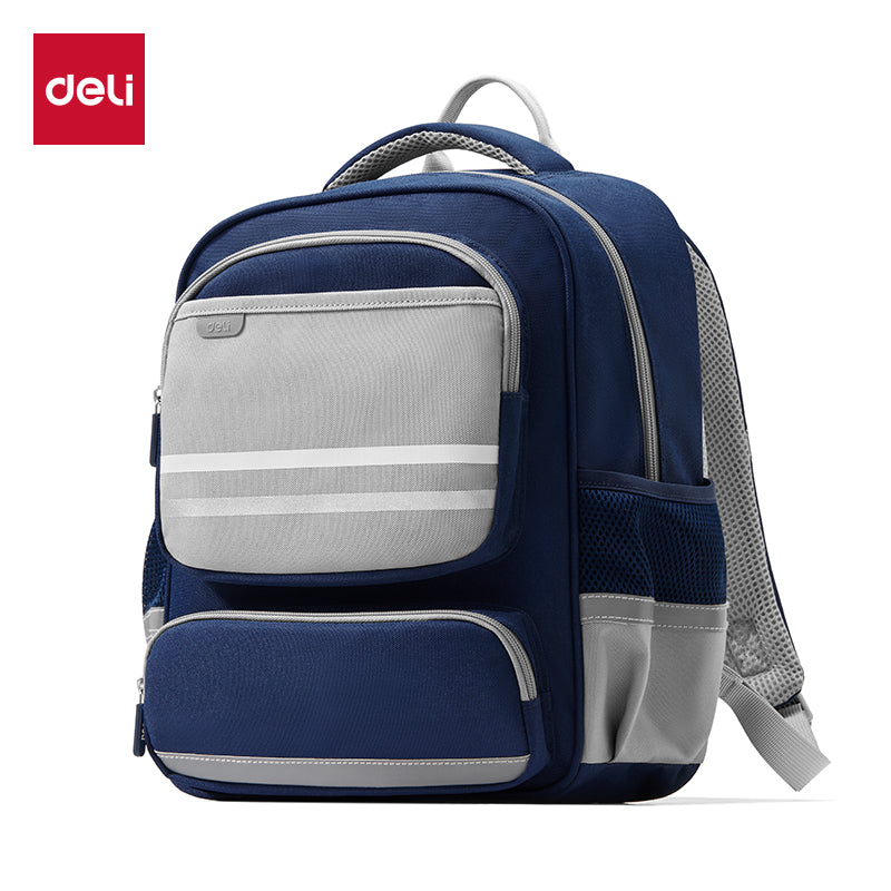 MORRAL DELI BICOLOR TRES CREMALLERAS AZUL