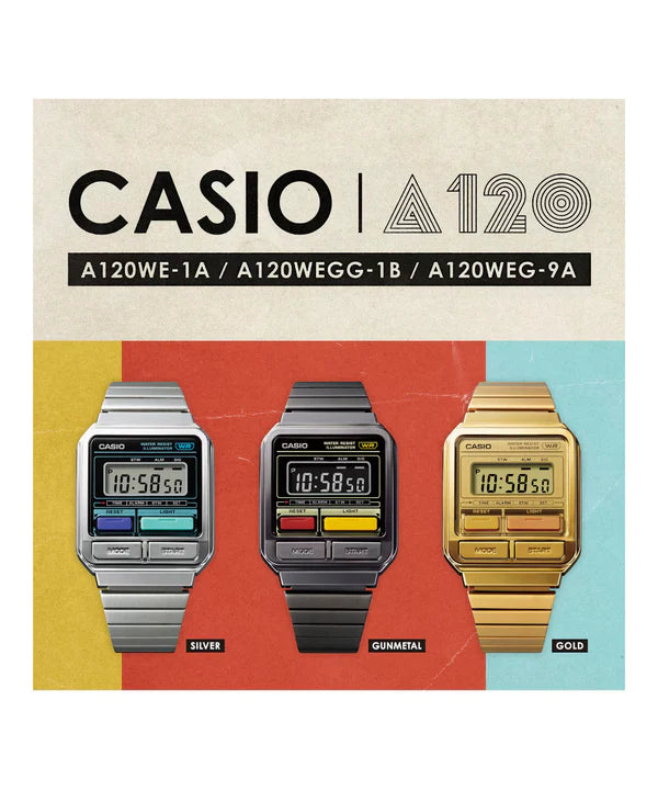 RELOJ CASIO A120WE-1ADF