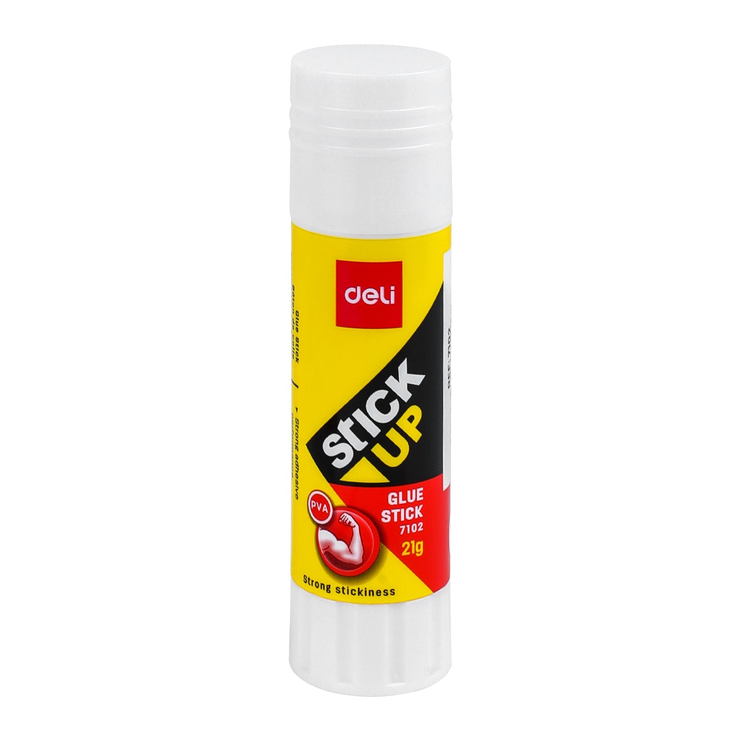 Pegante barra 21gr DELI Color blanco x12 unidades