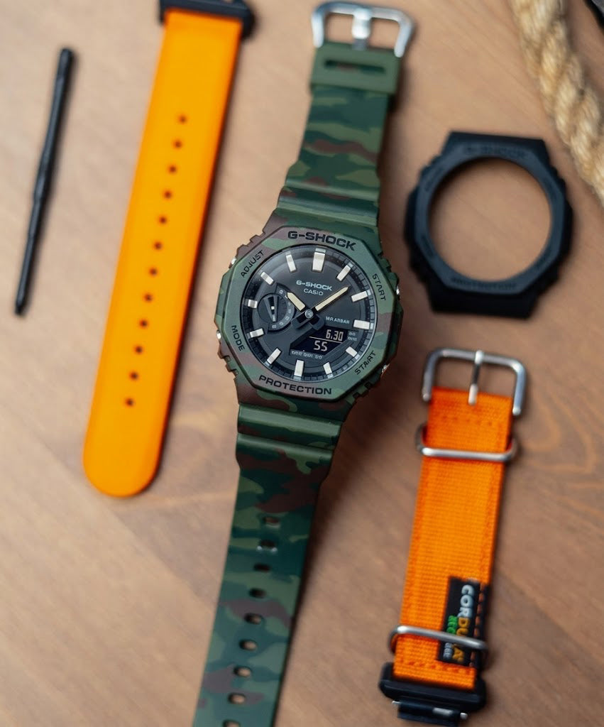 RELOJ ANÁLOGO DIGITAL PARA HOMBRE CASIO G-SHOCK GAE-2100WE-3ADR - VERDE