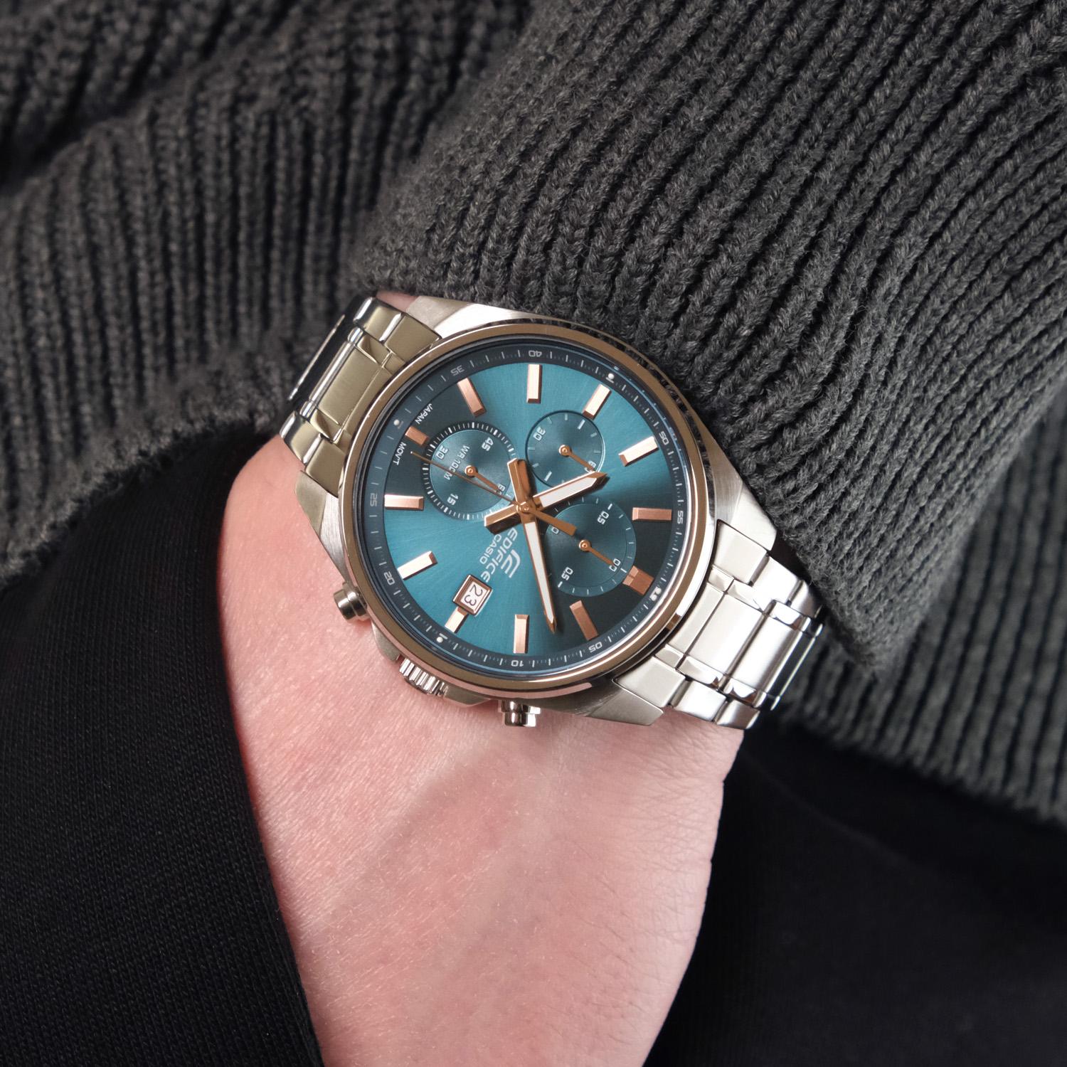 RELOJ PARA HOMBRE CASIO EDIFICE EFV-610DE-2AUDF - AZUL