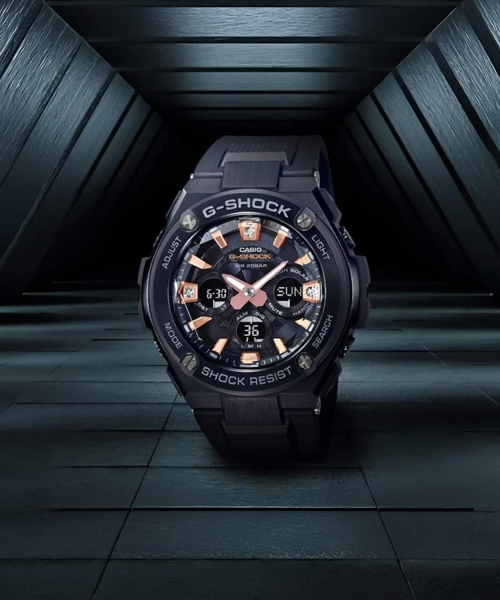 RELOJ ANÁLOGO DIGITAL PARA HOMBRE CASIO G-SHOCK GST-S310BDD-1ADR - NEGRO