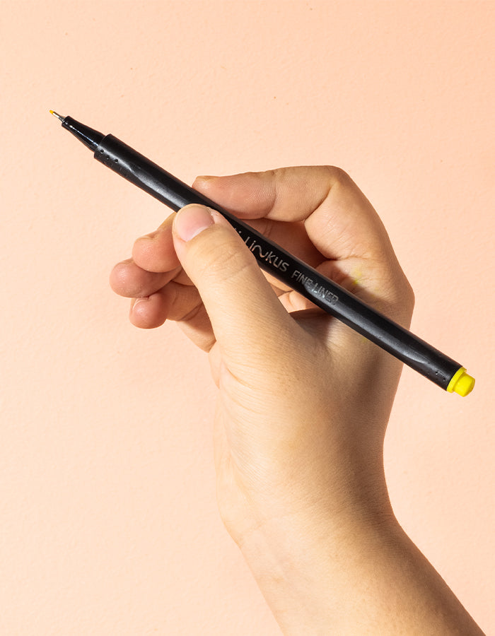 Estuche micropuntas DELI 0.45 tinta lavable x 6 unidades