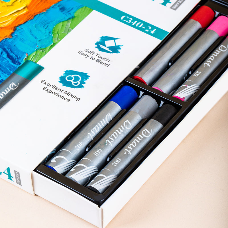 DMAST PASTEL AL OLEO SUAVES X36 UNDS COLORES SURTIDOS
