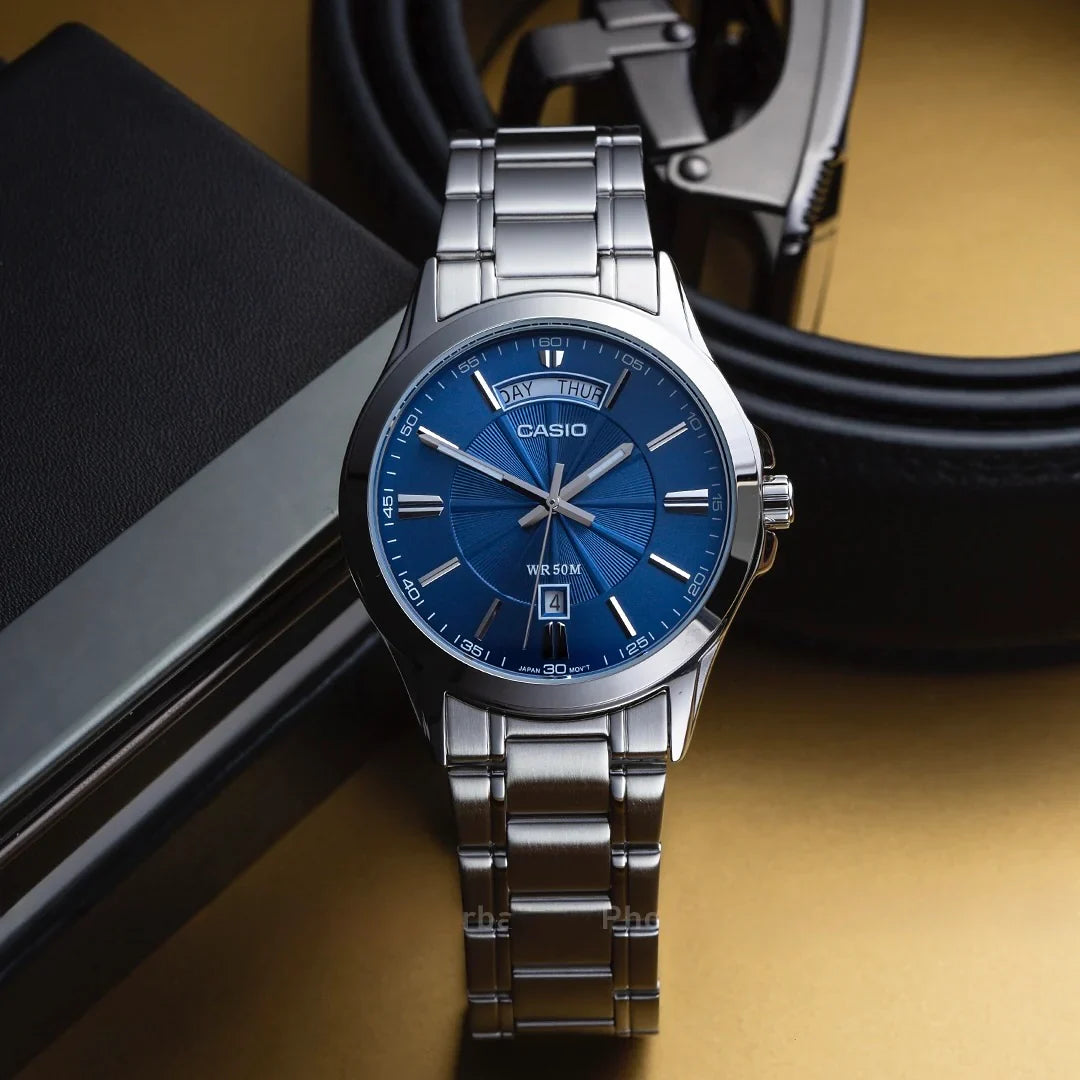 MTP-1381D-2AVDF RELOJ PARA HOMBRE CASIO - AZUL