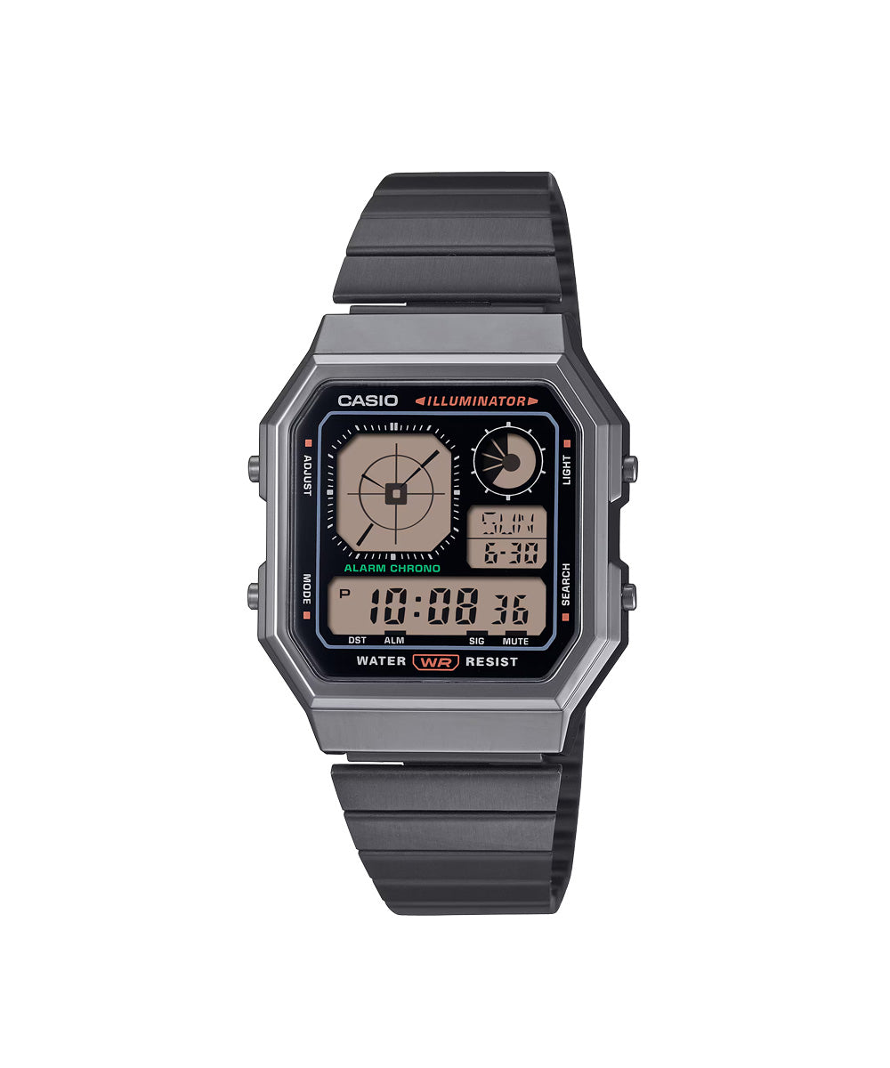 RELOJ CASIO VINTAGE A130WEGG-1ADF - NEGRO
