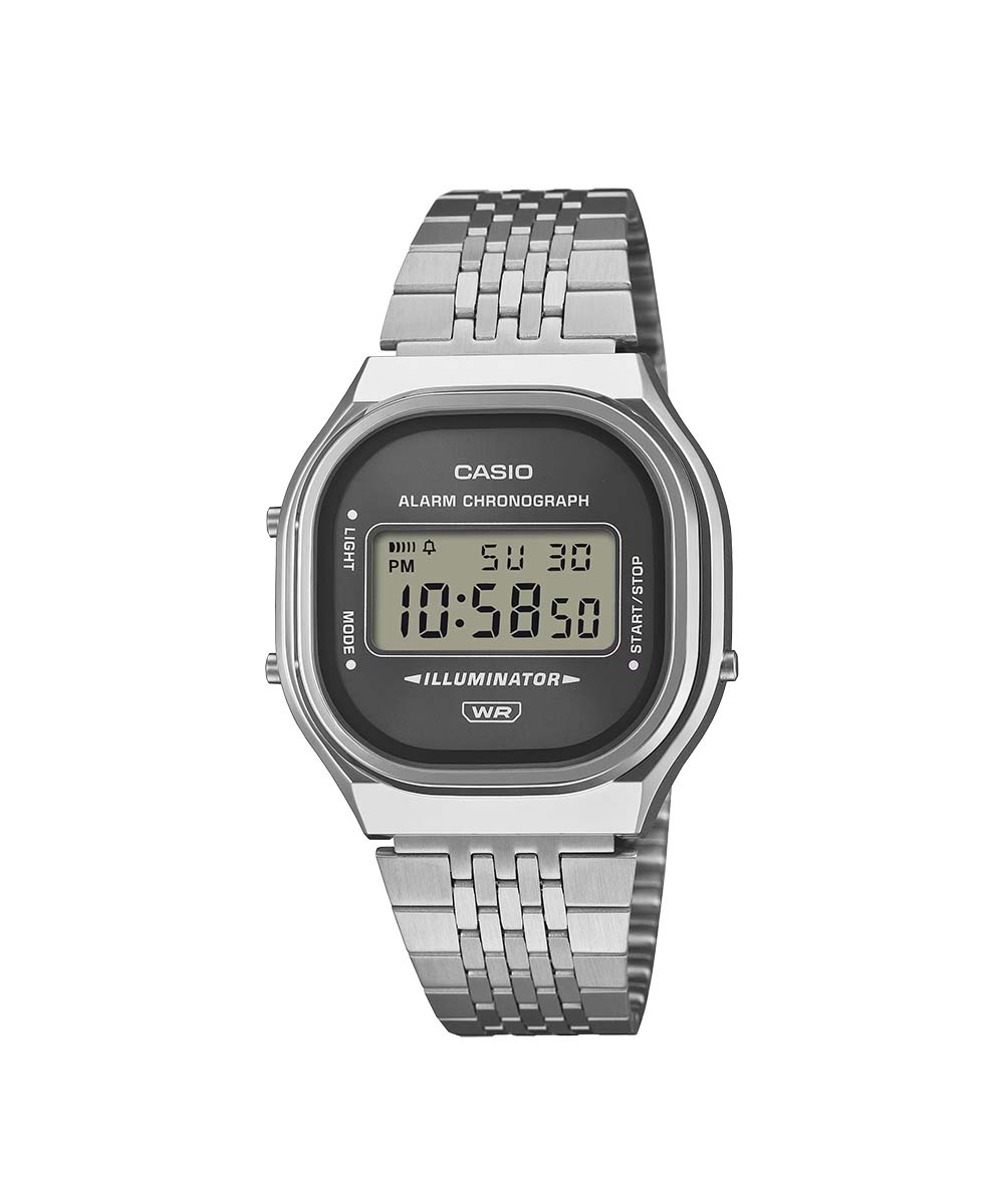 A140WE-8ADF RELOJ CASIO VINTAGE - PLATEADO