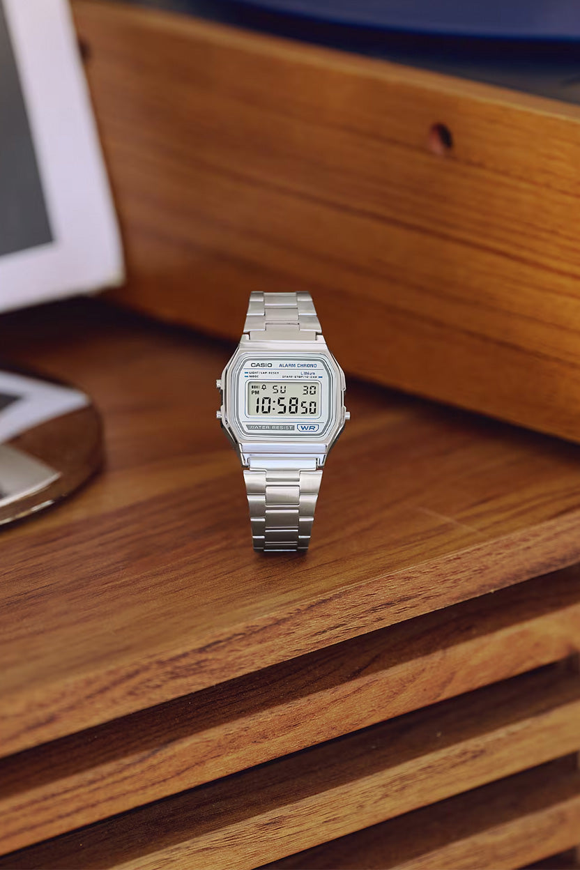 RELOJ CASIO VINTAGE A158WEA-7DF - BLANCO