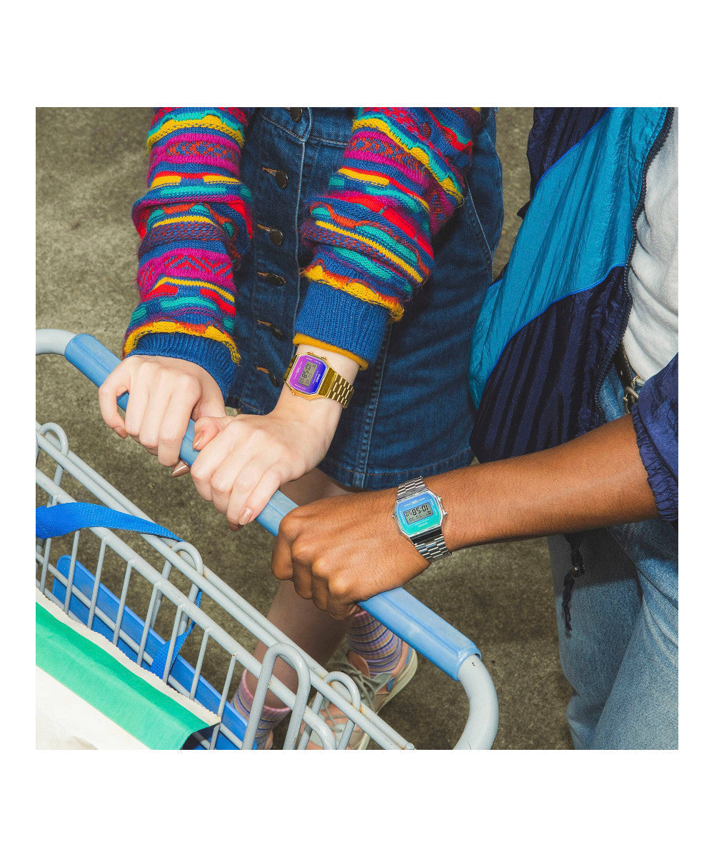 RELOJ CASIO VINTAGE A168WER-2ADF -AZUL