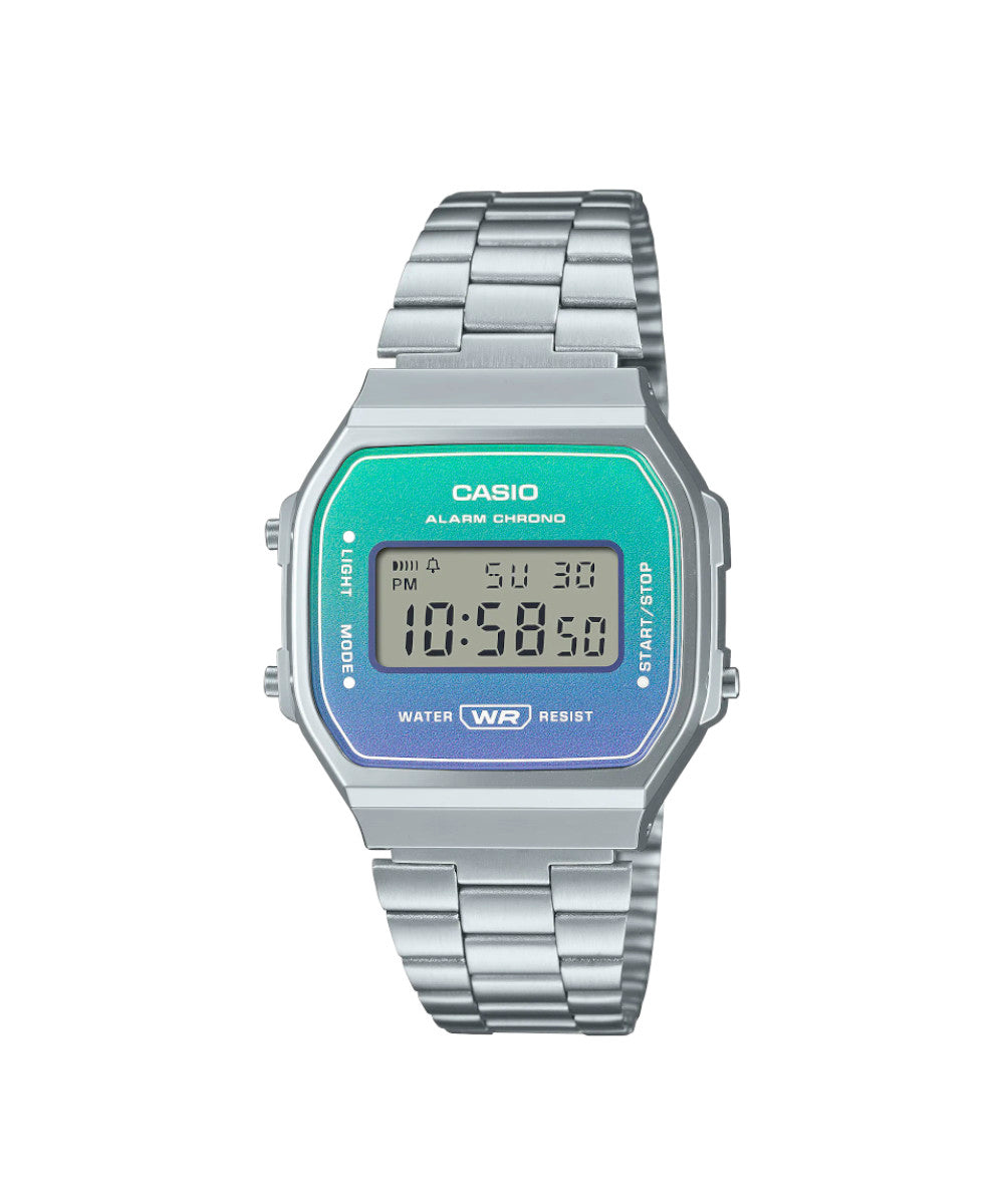 RELOJ CASIO VINTAGE A168WER-2ADF -AZUL