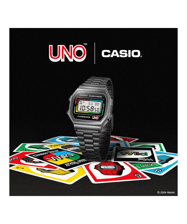 RELOJ UNISEX CASIO A168WEUC-1ADR