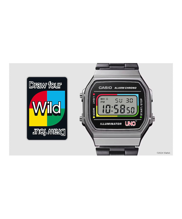 RELOJ UNISEX CASIO A168WEUC-1ADR