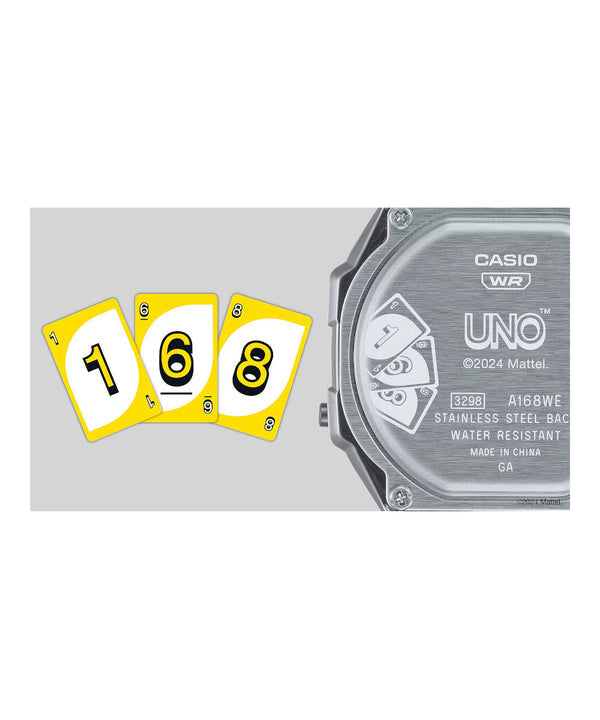 RELOJ UNISEX CASIO A168WEUC-1ADR