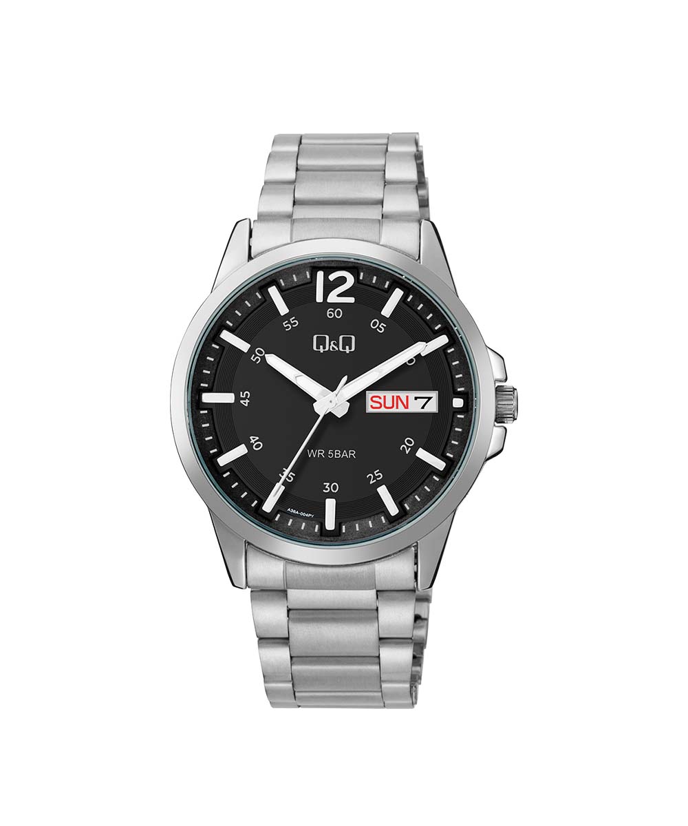 A36A-004PY RELOJ PARA HOMBRE Q&Q - NEGRO