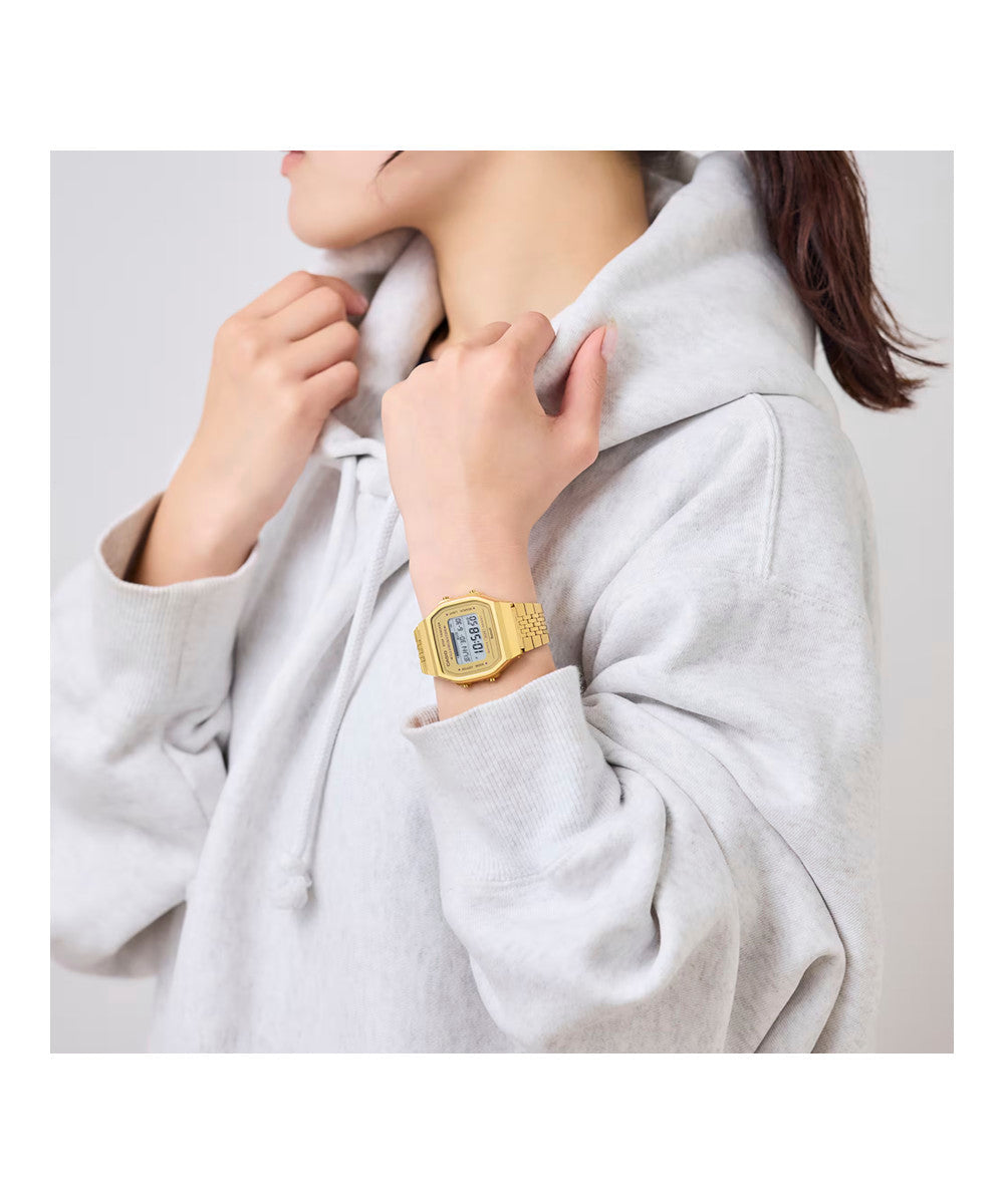 RELOJ CASIO VINTAGE ABL-100WEG-9ADF -DORADO