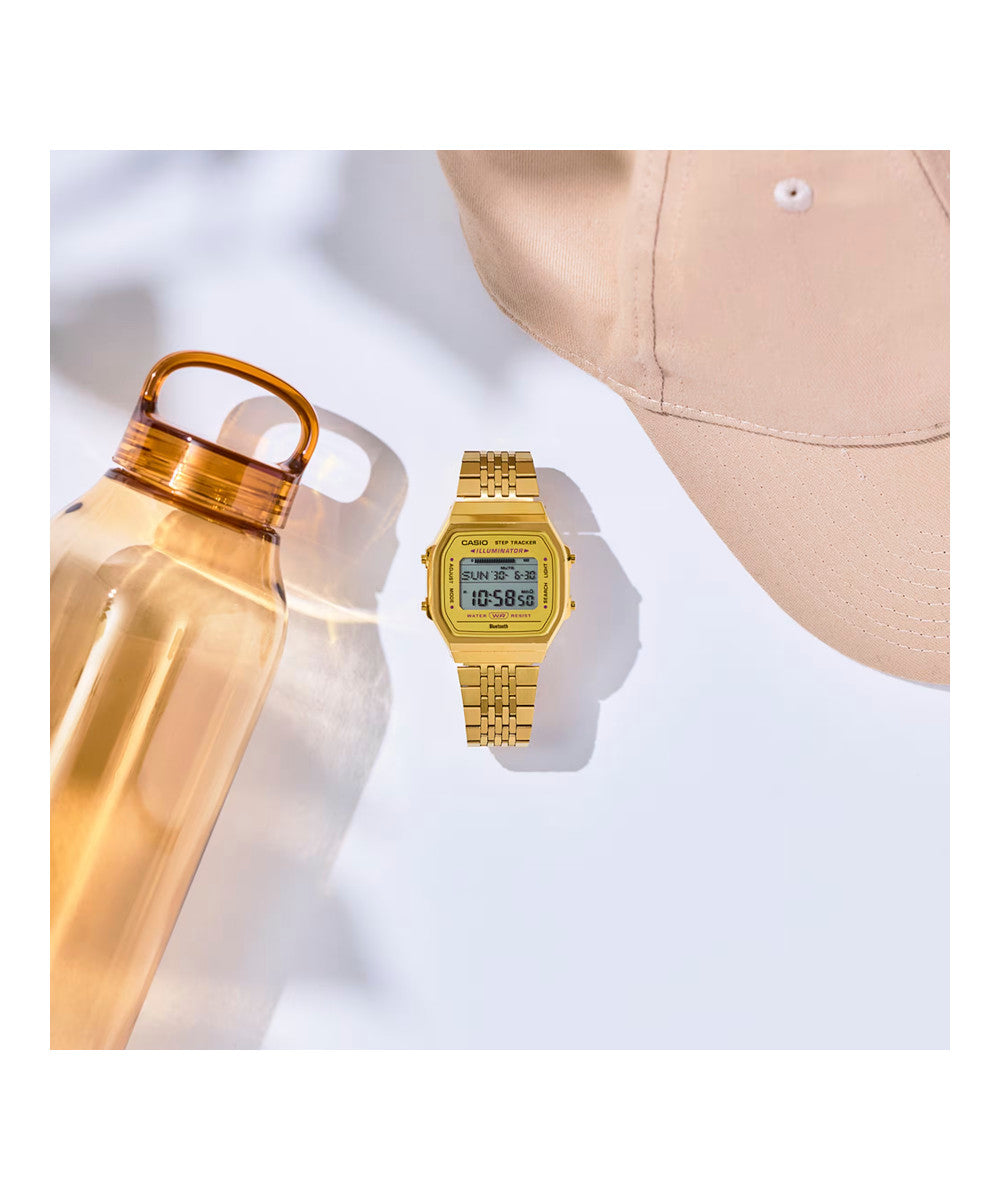 RELOJ CASIO VINTAGE ABL-100WEG-9ADF -DORADO