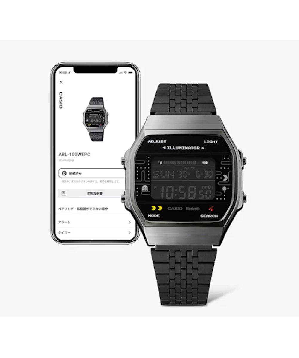 RELOJ CASIO VINTAGE ABL-100WEPC-1BDR -NEGRO