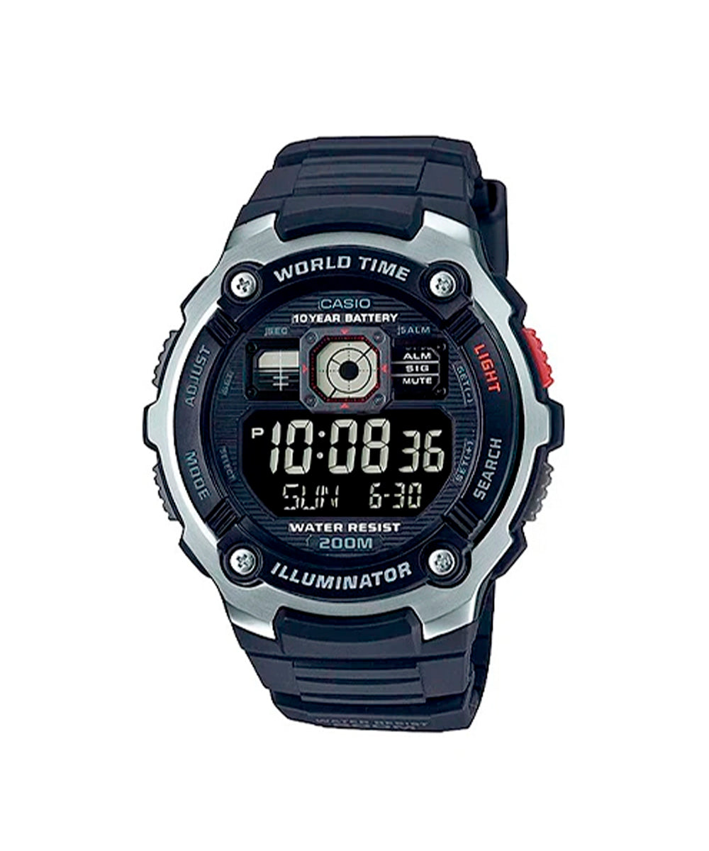 RELOJ PARA HOMBRE CASIO AE-2000W-1BVDF -NEGRO