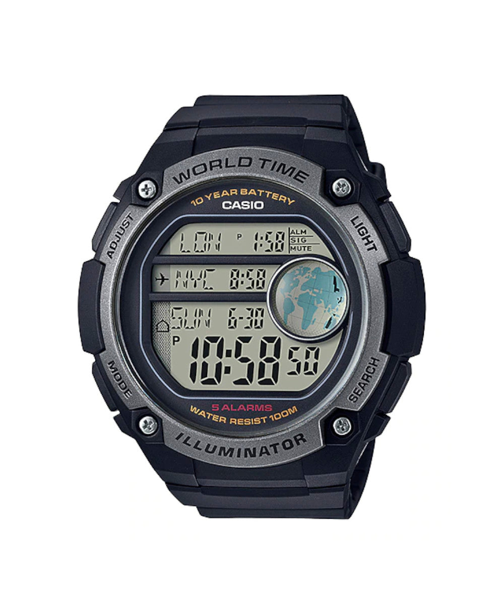 RELOJ PARA HOMBRE CASIO AE-3000W-1AVDF -NEGRO