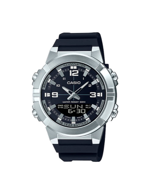 RELOJ PARA HOMBRE CASIO AMW-870-1AVDF -NEGRO