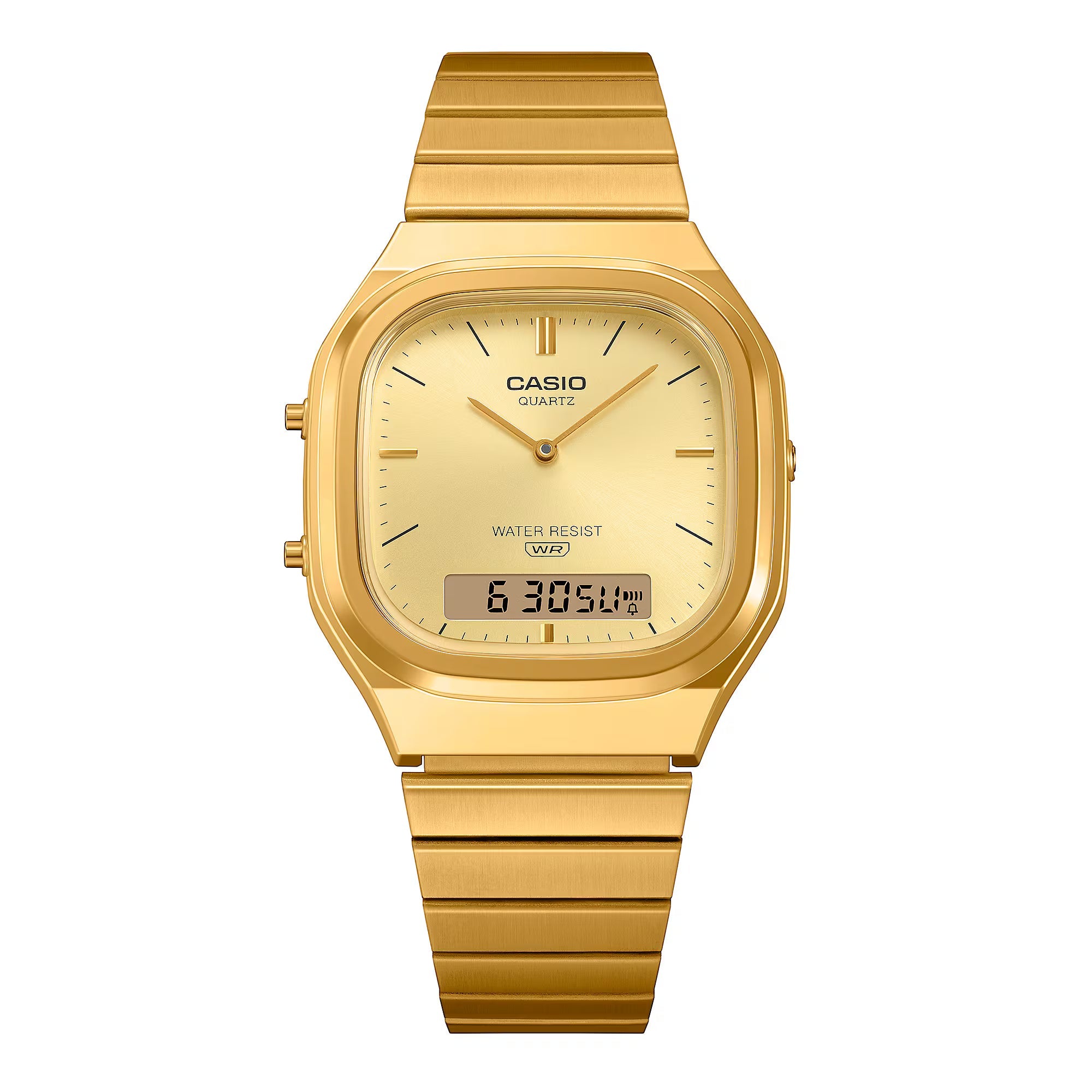 AQ-240EG-9ADF RELOJ CASIO VINTAGE - DORADO