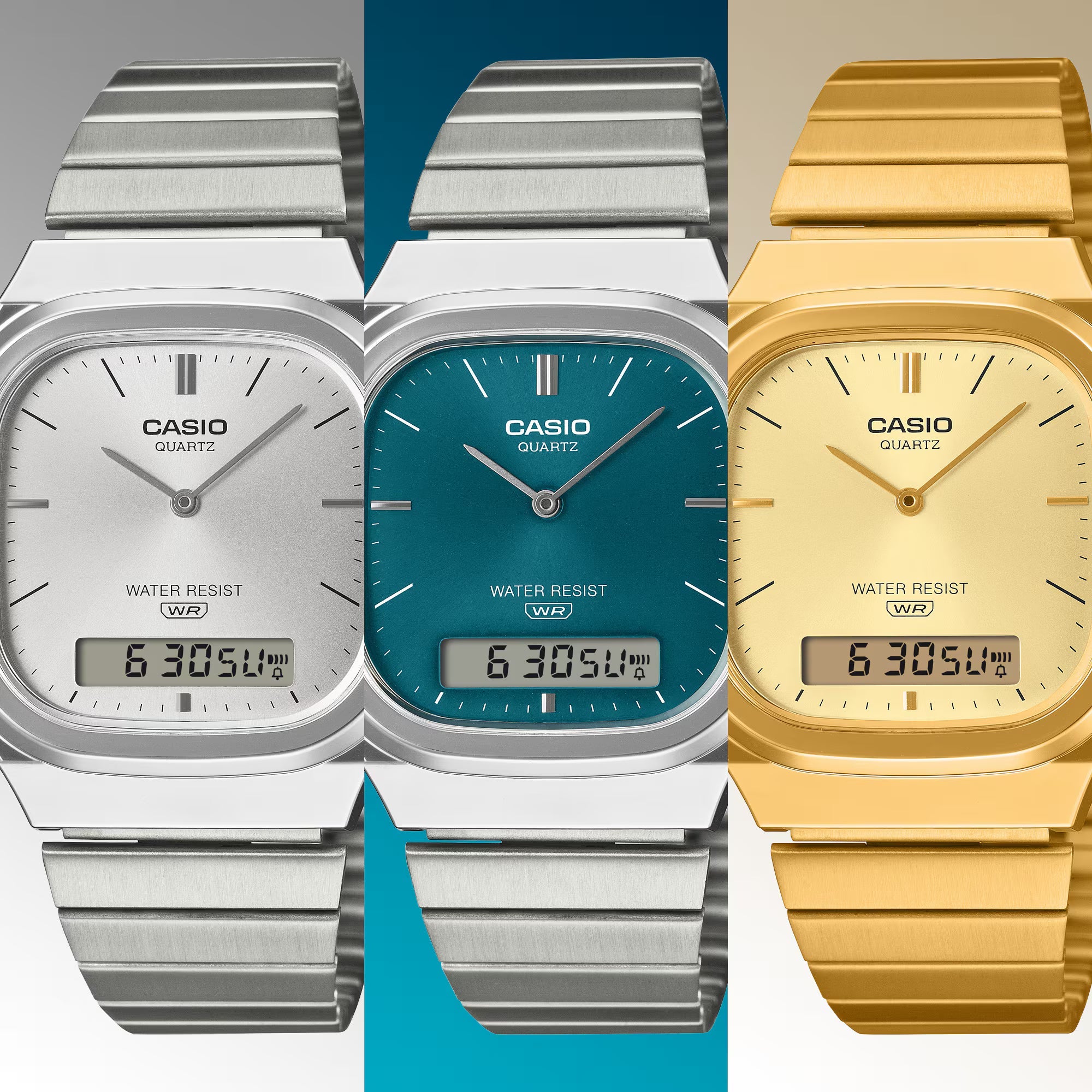 RELOJ PARA MUJER CASIO AQ-240E-7ADF - BLANCO