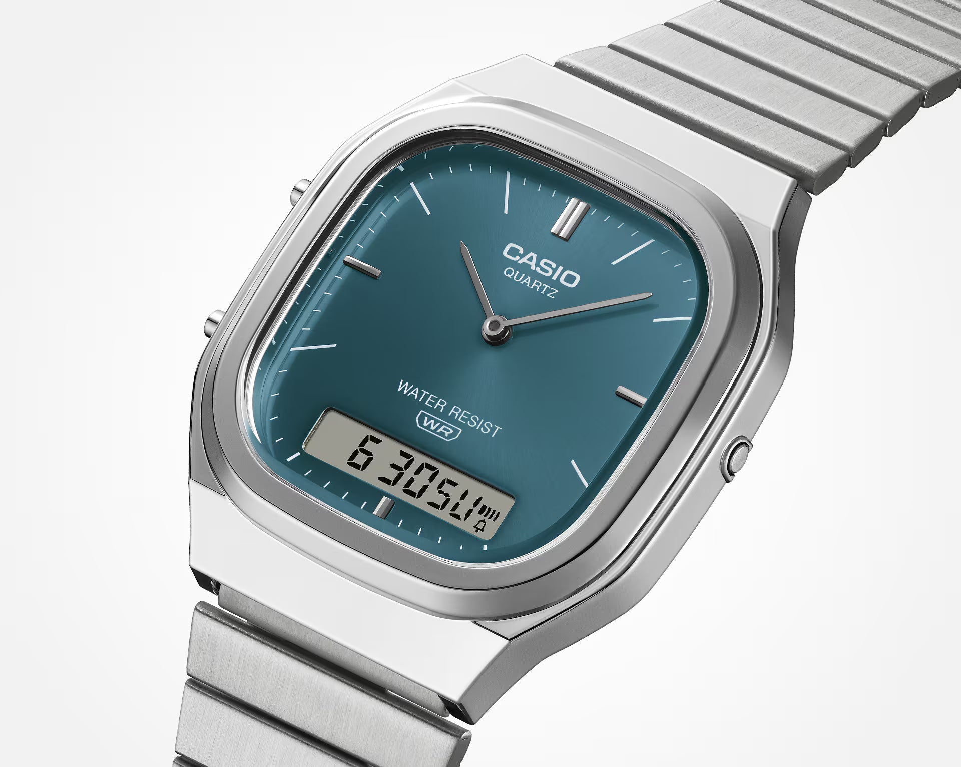 RELOJ PARA MUJER CASIO AQ-240E-3ADF - VERDE
