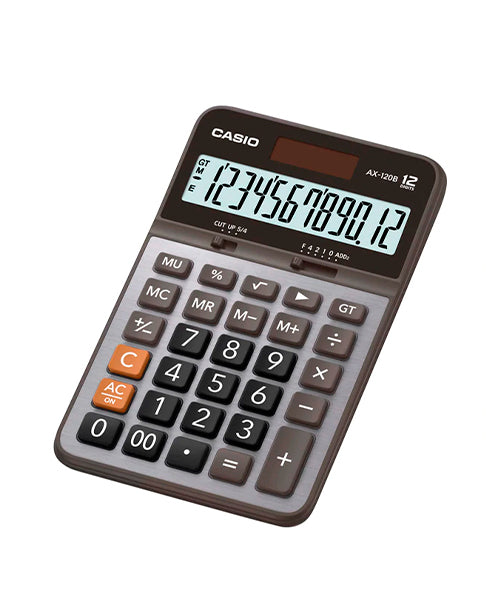 CALCULADORA CASIO AX-120B-W-DC