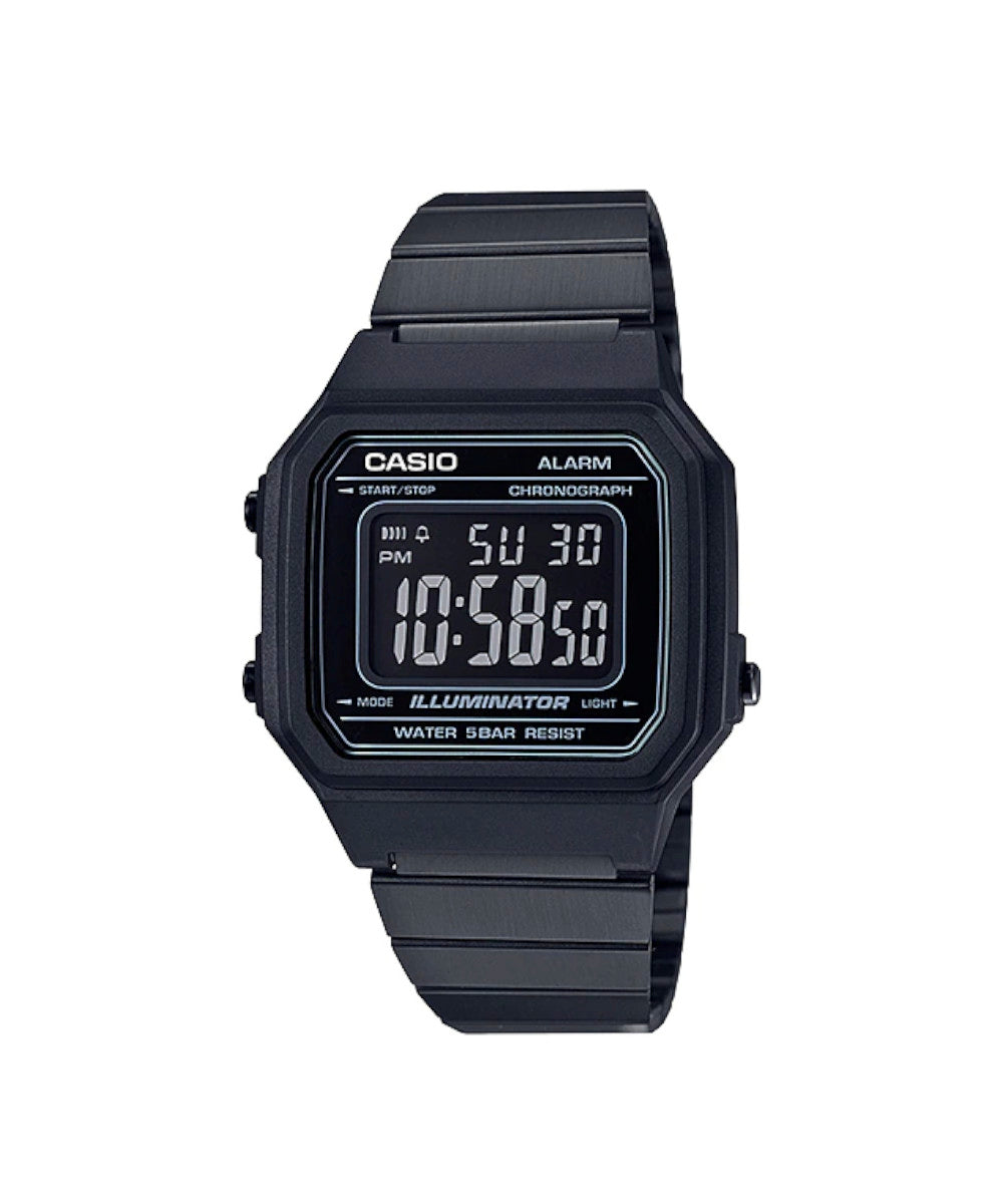 RELOJ CASIO VINTAGE B650WB-1BDF -NEGRO