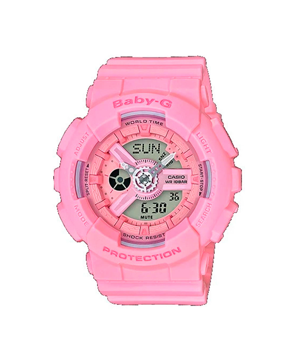 RELOJ PARA MUJER CASIO BABY-G BA-110-4A1DR -ROSADO