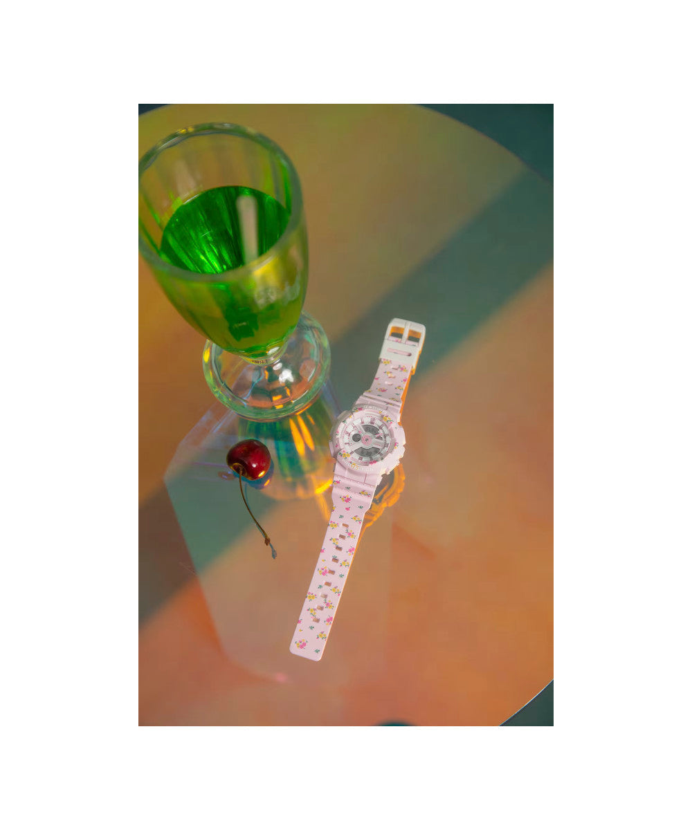 RELOJ PARA MUJER CASIO BABY-G BA-110LSB-4ADR -ROSADO