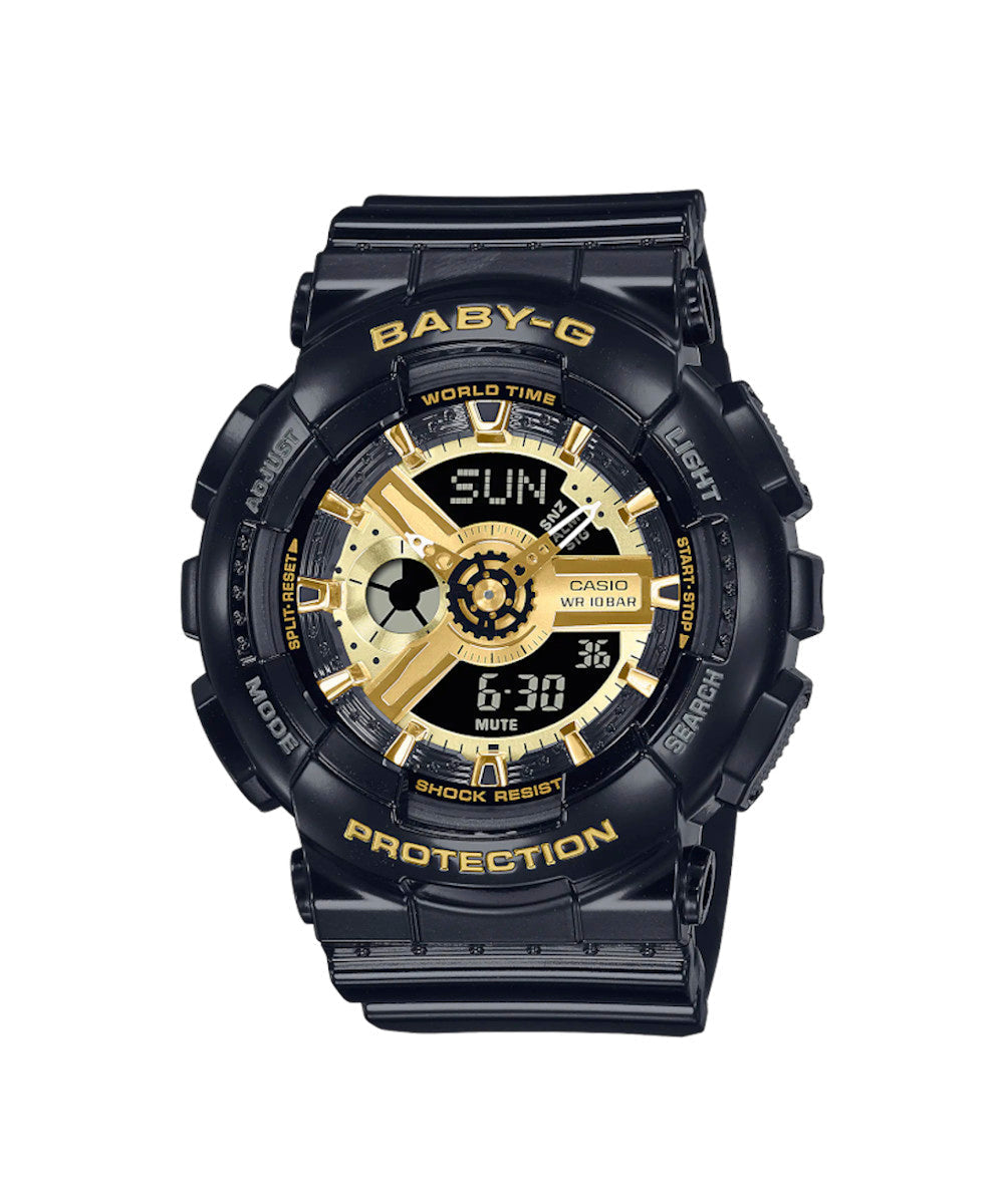 RELOJ PARA MUJER CASIO BABY-G BA-110X-1ADR -NEGRO