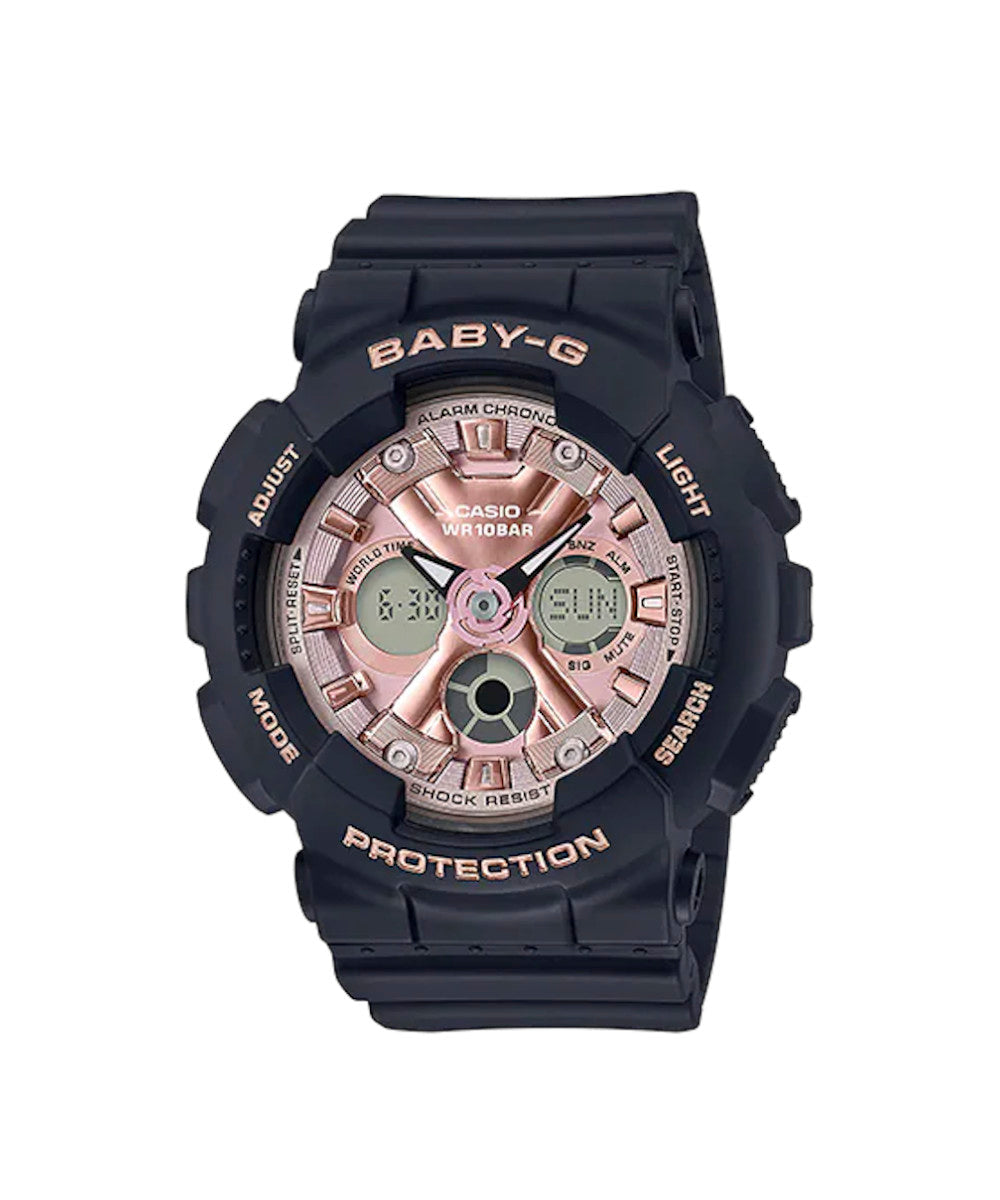 RELOJ PARA MUJER CASIO BABY-G BA-130-1A4DR -NEGRO