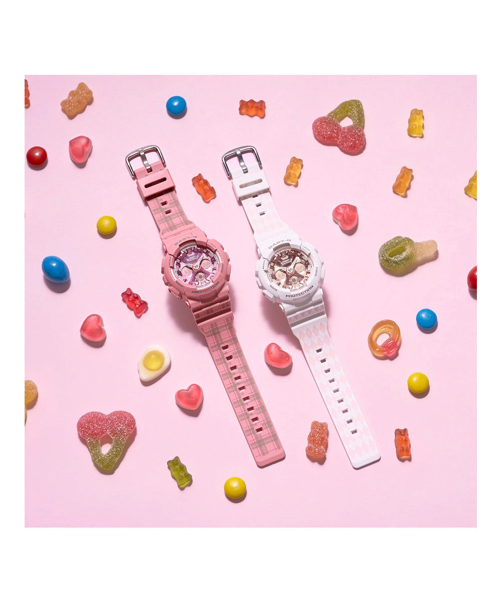 RELOJ PARA MUJER CASIO BABY-G BA-130SP-4ADR -ROSADO